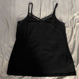 Black tank top